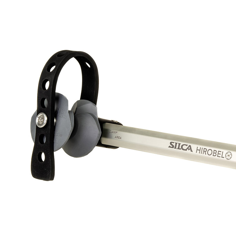 Load image into Gallery viewer, Silca Hirobel Frame Clamp Holds your carbon fiber or aero frame in soft cradles so you don't have to clamp it directly
