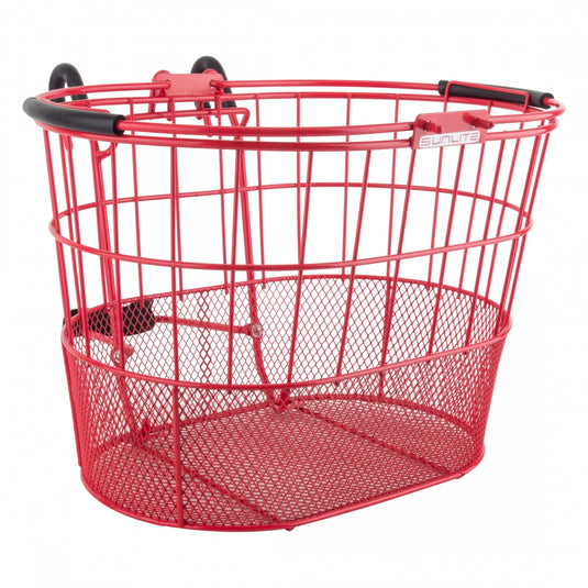 Sunlite-Standard-Oval-Mesh-Bottom-Lift-Off-Basket-Red-Steel_BSKT0365