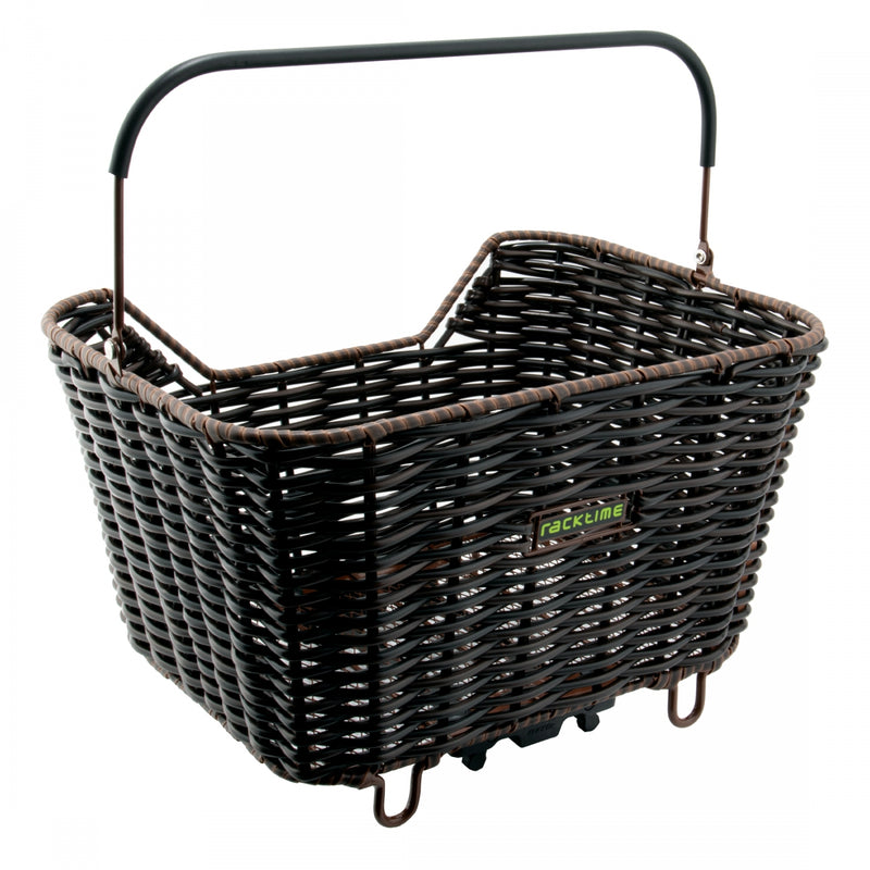 Load image into Gallery viewer, Racktime-Baskit-Willow-Basket-Brown-Synthetic-Wicker-BSKT0392-Bicycle-Baskets
