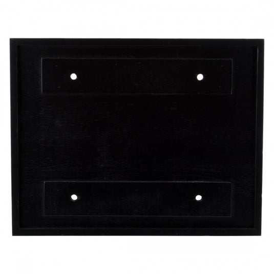 Pure Cycles Wooden City Crate Matte Black Wood 12.5`x9.75`x7.25`
