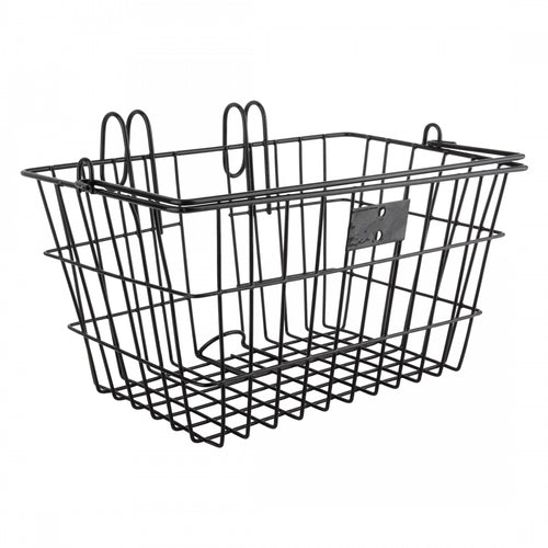 Sunlite-Lift-Off-Front-Basket-Basket-Black-Steel-BSKT0406-Bicycle-Baskets