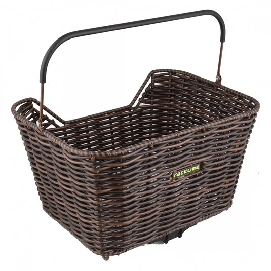 Racktime-BaskIt-Willow-2.0-Basket-Brown-Synthetic-BSKT0423-Bicycle-Baskets