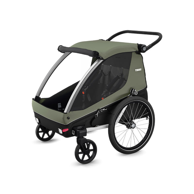 Load image into Gallery viewer, Thule Courier Stroller Vintage Green
