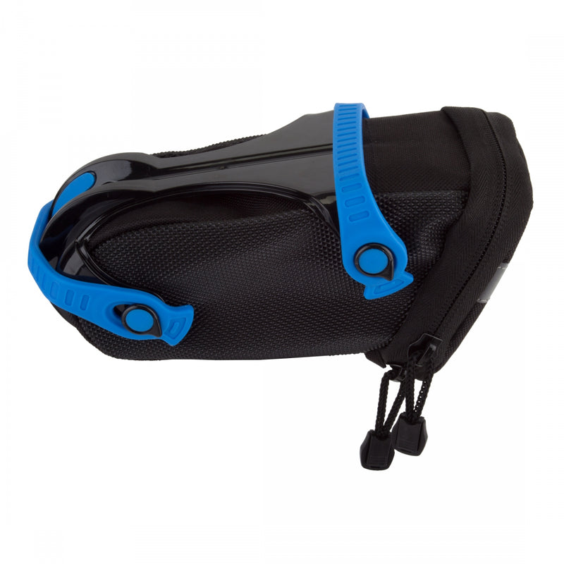 Load image into Gallery viewer, Clean Motion Pelikan SMS Bag Black/Blue Silicone Straps
