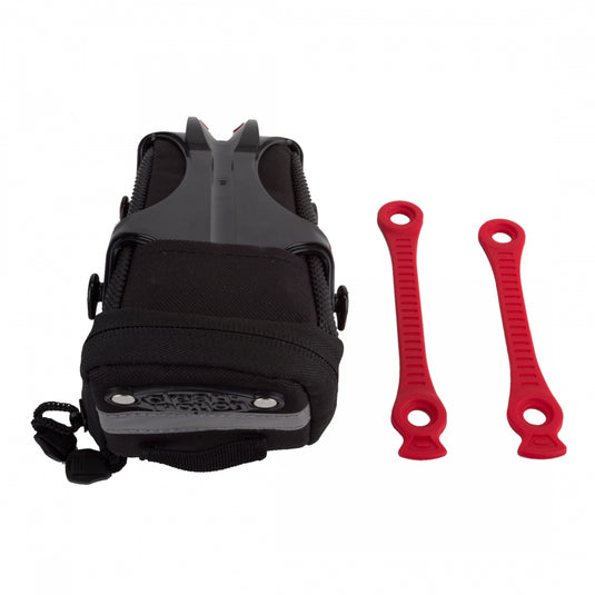 Clean Motion Pelikan SMS Bag Black/Red Silicone Straps