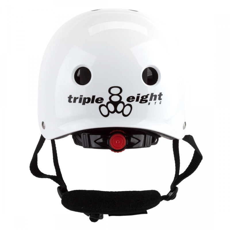 Load image into Gallery viewer, Triple Eight LiL 8 Youth Helmet Adjustable Fit Dial System X-Small/Small White
