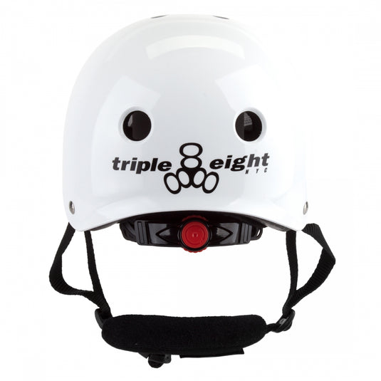 Triple Eight LiL 8 Youth Helmet Adjustable Fit Dial System X-Small/Small White