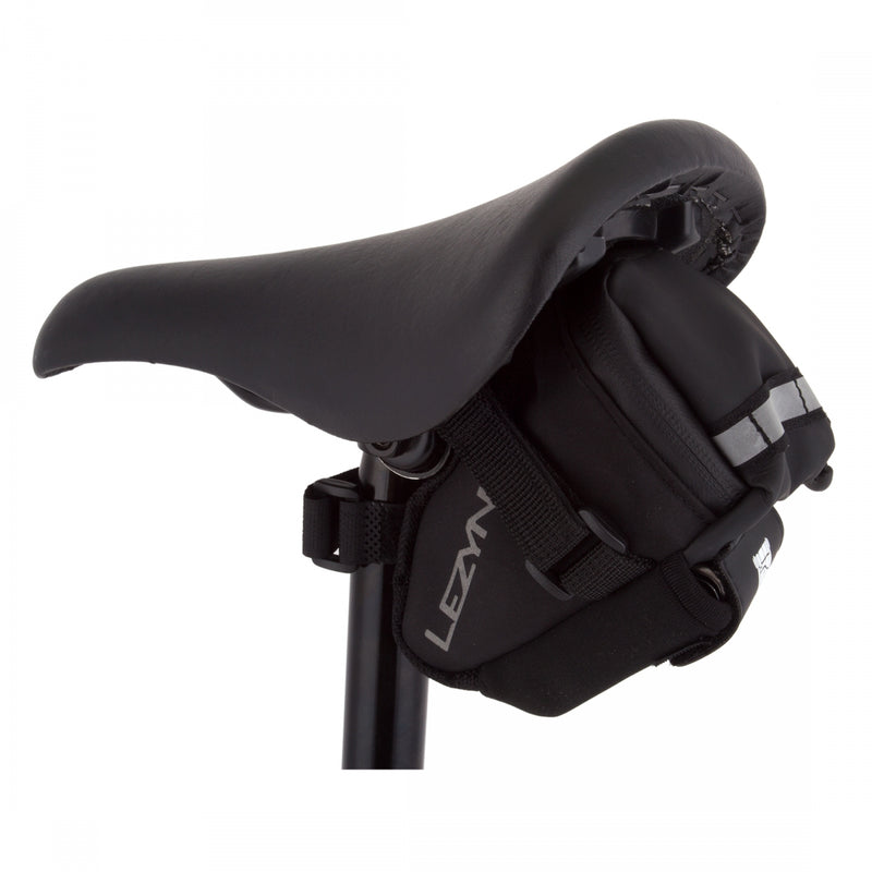 Load image into Gallery viewer, Lezyne M-Caddy Loaded Black 5.1x2.4x3.1in Velcro Straps
