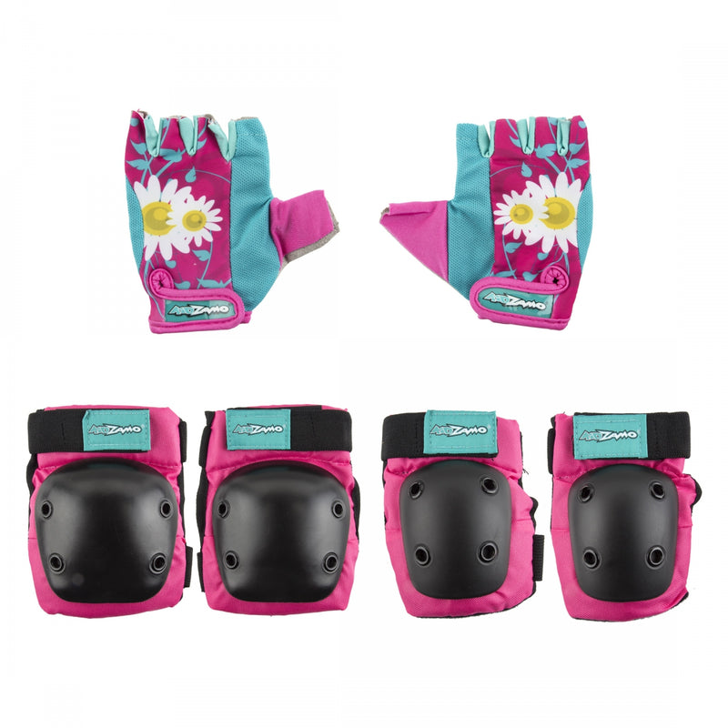 Load image into Gallery viewer, Kidzamo-HD-Elbow-Knee-Pad-&amp;-Glove-Set-Youth-LEGP0906
