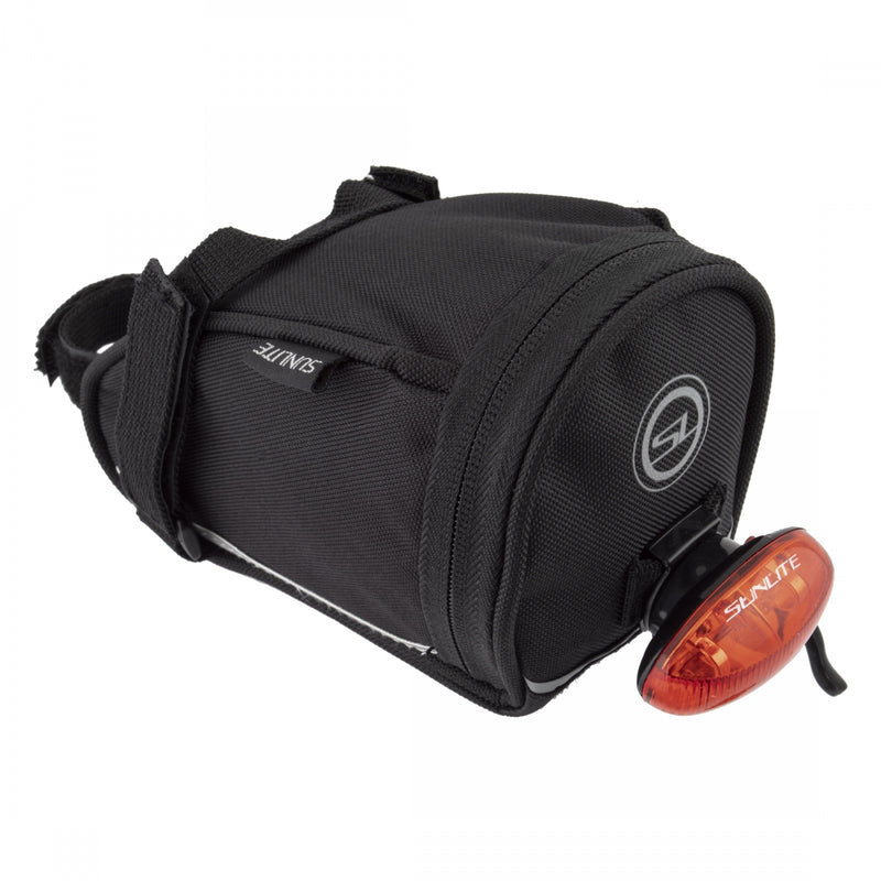 Load image into Gallery viewer, Sunlite Gator Gripper Seat Bag Black MD Velcro Straps
