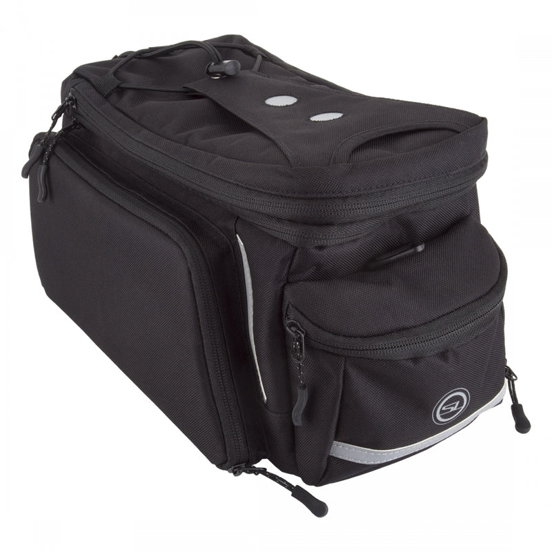 Load image into Gallery viewer, Sunlite-RackPack-Medium-w-Pannier-Bag-Rack-Bag-RKBG0037-Bicycle-Rack-Bag
