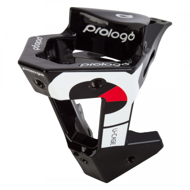 Load image into Gallery viewer, Prologo U-Cage Black/White | Mounts Double Water Holder
