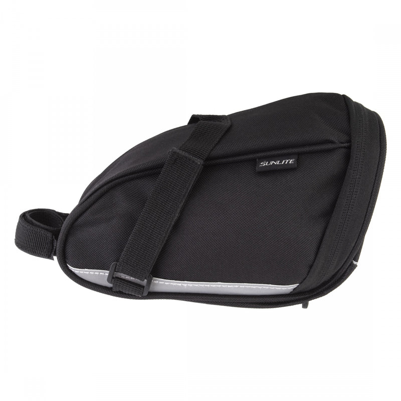 Load image into Gallery viewer, Sunlite Gator Gripper Seat Bag Black LG Velcro Straps
