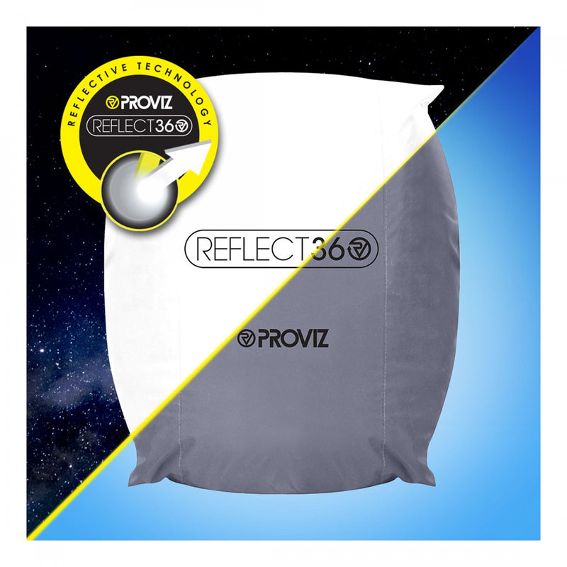 Load image into Gallery viewer, Pack of 2 Proviz Reflect360 Waterproof Pannier Cover Reflective Grey
