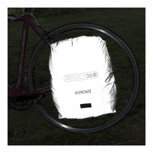 Pack of 2 Proviz Reflect360 Waterproof Pannier Cover Reflective Grey