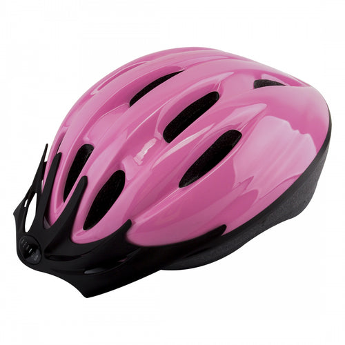 Aerius-V10-Small-Medium-21-1-4-to-22-3-4inch-(54-to-56-cm)-Half-Face-Visor-Adjustable-Fitting-Reflector-Pink-HLMT2639-Bicycle-Helmets