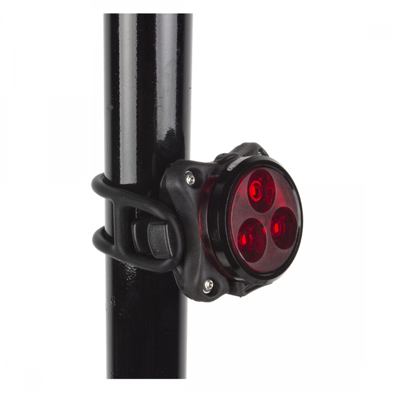 Load image into Gallery viewer, Lezyne Zecto Drive Taillight: Black High Visibility 20 Lumen Red Bicycle Light
