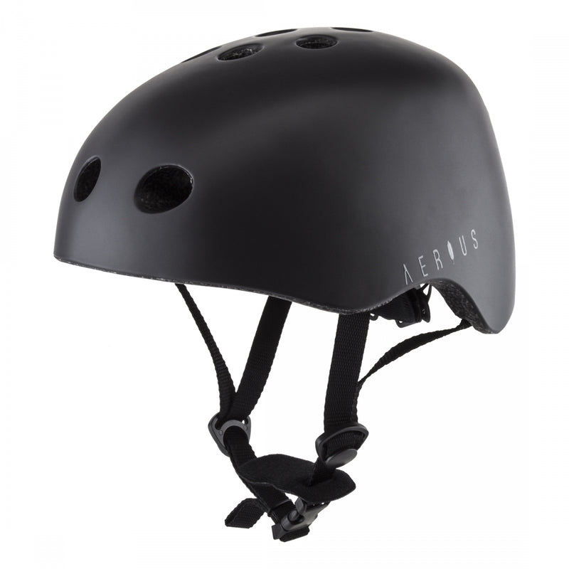 Load image into Gallery viewer, Aerius Crow BMX/Skate Helmet Lightweight In-Mold Head Lock Medium, Black/Grey
