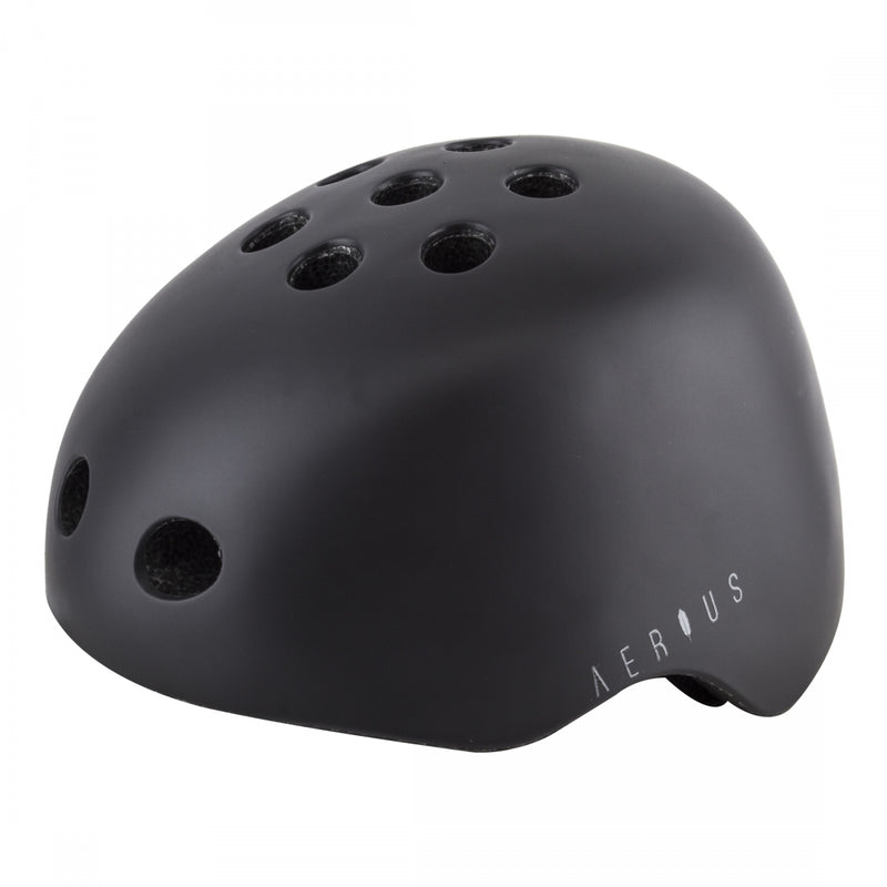 Load image into Gallery viewer, Aerius-Crow-Medium-21-3-4-to-22-3-4inch-(54-to-58-cm)-Half-Face-Head-Lock-Retention-System-Removable-Washable-Pad-System-Black-Grey-HLMT2695-Bicycle-Helmets
