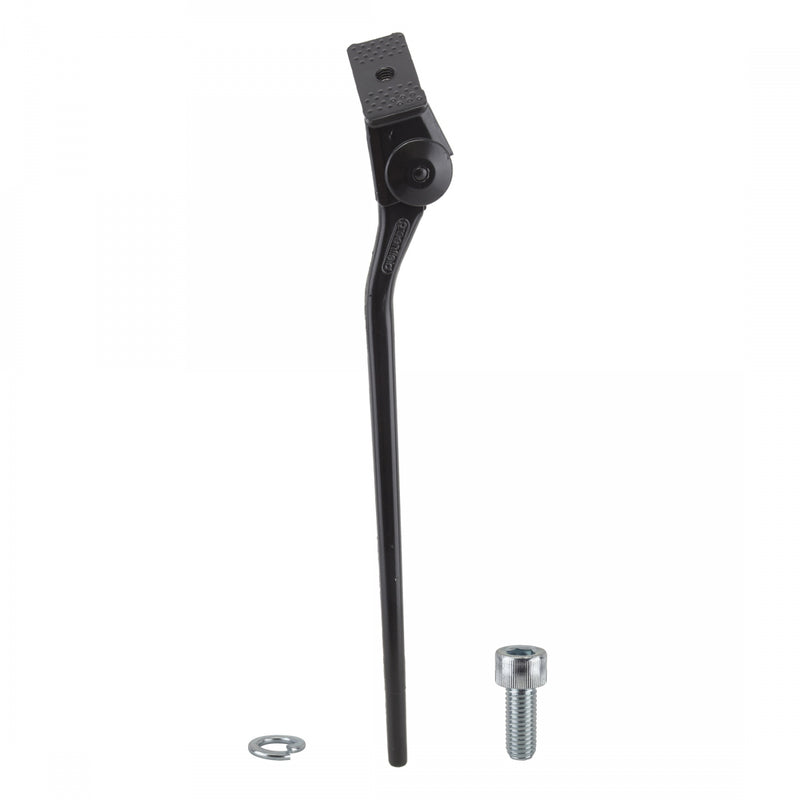 Load image into Gallery viewer, Greenfield Alloy Center Mount Kickstand KS-3 305mm Black | Adjustable, Cut-to-Length Bike Stand
