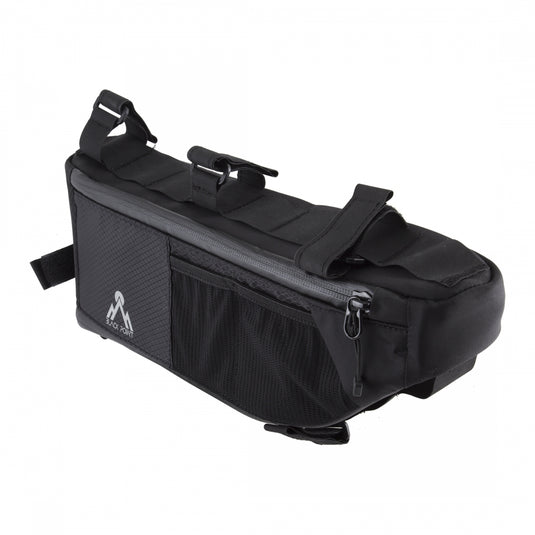 Black Point Macropod Frame Bag Black/Blue 13x5x3in Velcro Straps