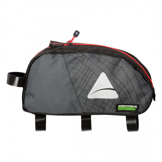 Axiom Seymour Oceanweave P2.0 PodPack Black Gray Water Resistant Bike Pack Bag