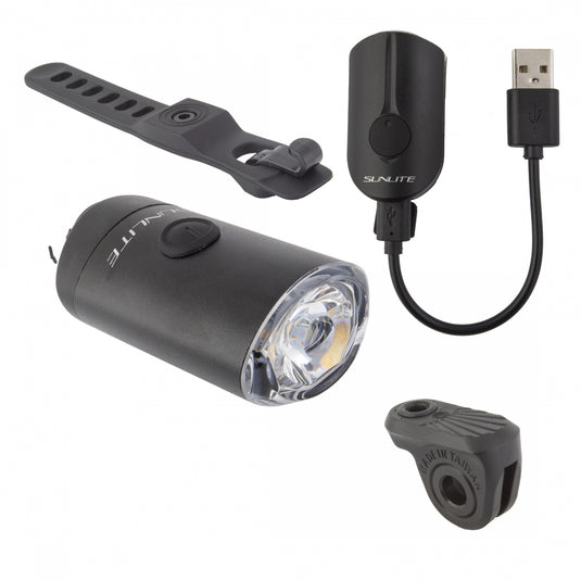 Sunlite Micro-HP300 USB Headlight Handlebar/GoPro USB 300 6