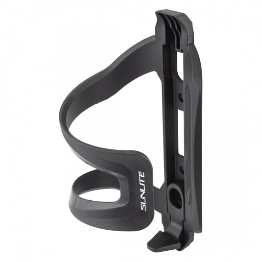 Pack of 2 Sunlite Flipper Side Load Water Bottle Cage Universal Side Load, Black