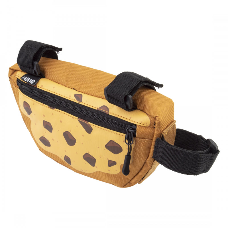 Load image into Gallery viewer, Snack! Cookie Frame Bag Cookie 8x5x1.5in Velcro Straps

