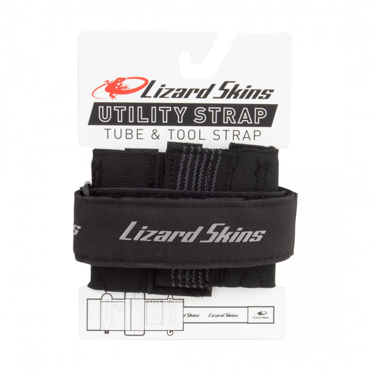 Lizard Skins Utility Strap Black Holds Tools Tubes CO2 4oz Neoprene Metal Buckle