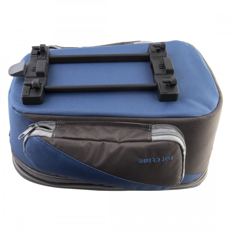 Load image into Gallery viewer, Racktime Talis Plus Bag Blue/Grey 14.6x5.9x10.6in SnapIt

