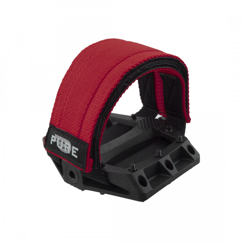 Load image into Gallery viewer, Pure Cycles Pro Footstrap Red
