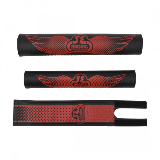 bmx bicycle pads Kool-Stop Brake fits 3/4 cross bar diameter Frame pad Black Ops Pad Set Digital