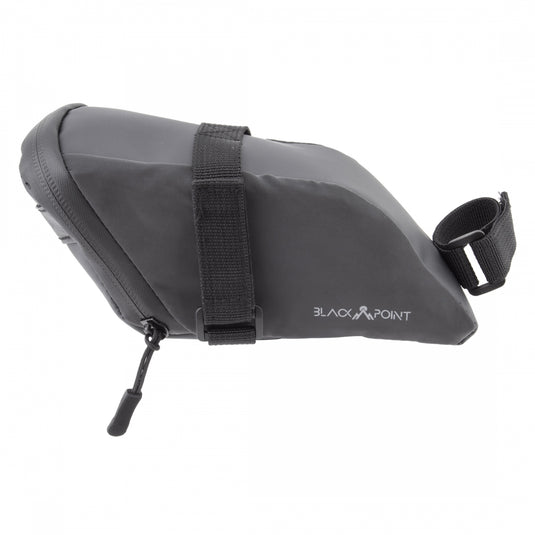 Black Point All-Day Saddle Bag Black 7x3.5x3.5in Velcro Straps