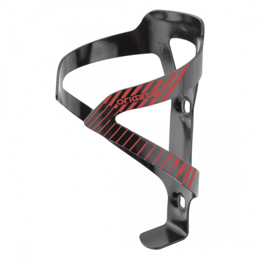 Pack of 2 Origin8 Alloy Klutch Cage Standard Black/Red AL6061 Braze-on