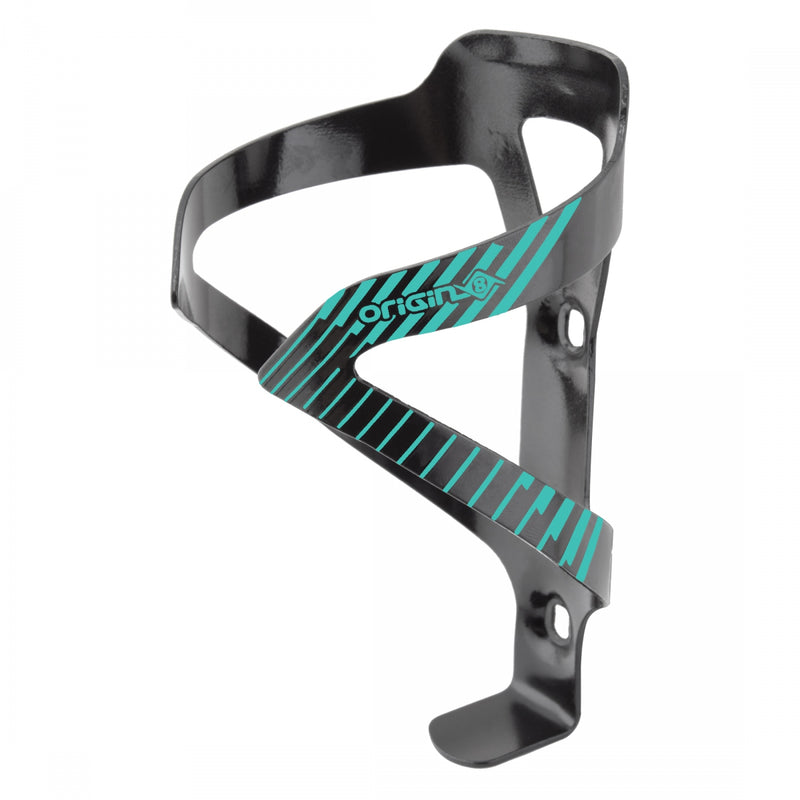 Load image into Gallery viewer, Pack of 2 Origin8 Alloy Klutch Cage Standard Black/Celeste AL6061 Braze-on

