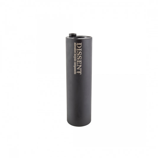 Pack of 2 Alienation Dissent Axle Pegs Chromoly 14mm - 3/8` Black Individual