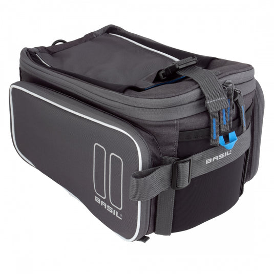 Basil Sport Design Trunk Bag Grey 14.2x10.6x7in UBS / Straps