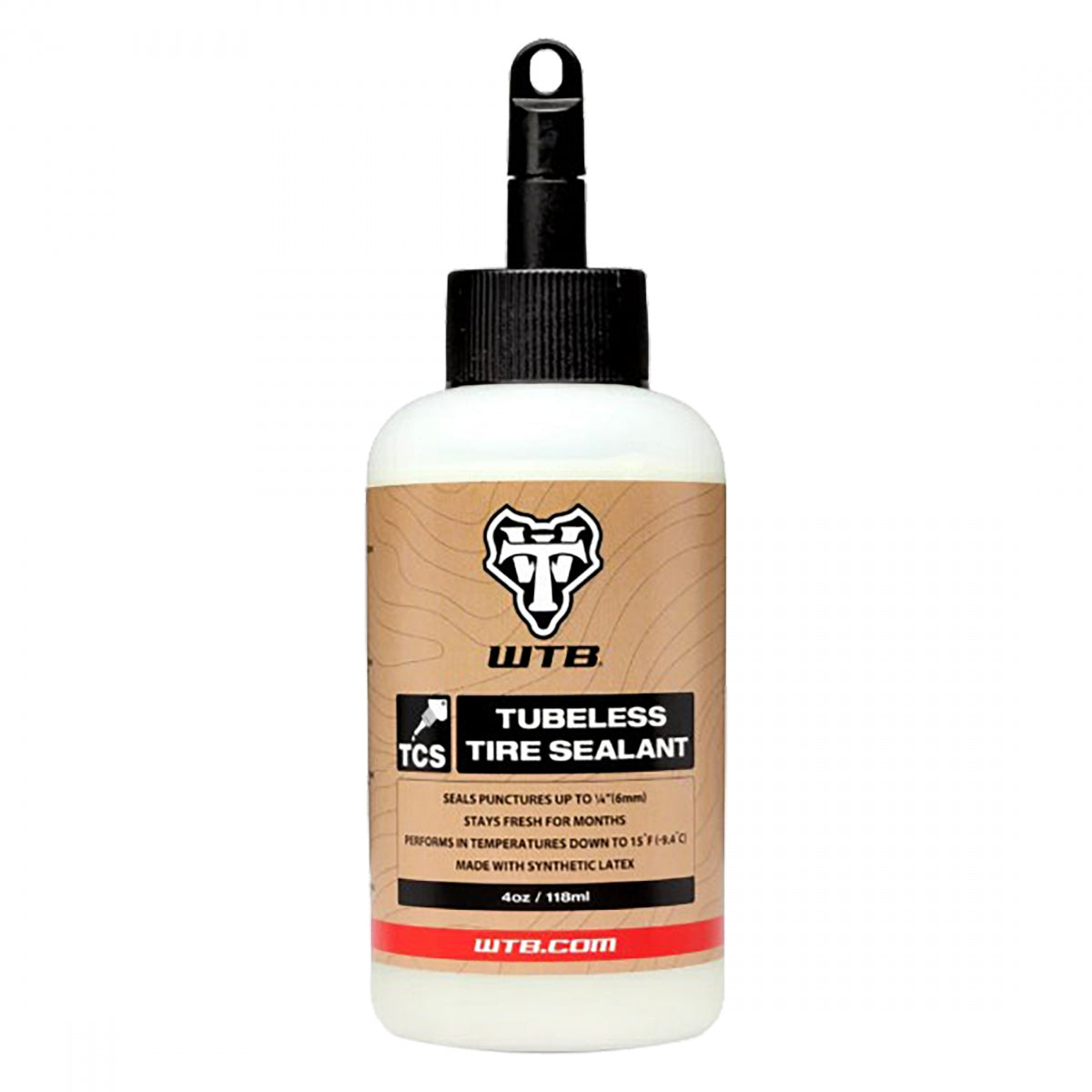 WTB TCS Tubeless Sealant 4oz - Cold-Weather, Latex-Free Puncture Repair ...