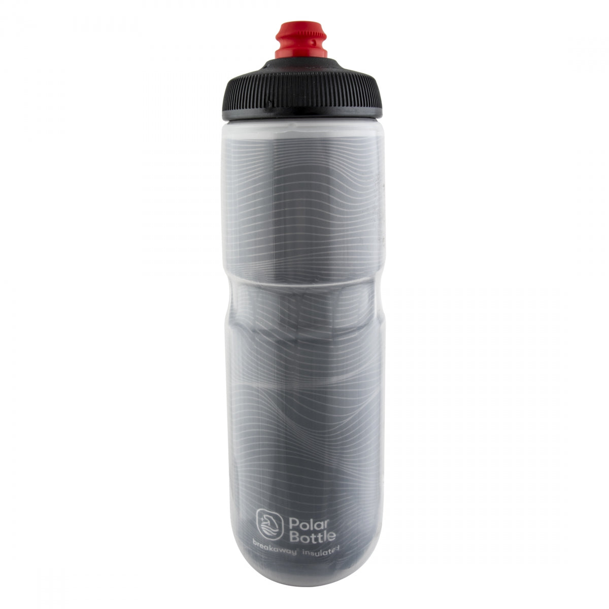 Polar Breakaway Insulated 24oz Water Bottle Surge Jersey Knit Charcoal or  White