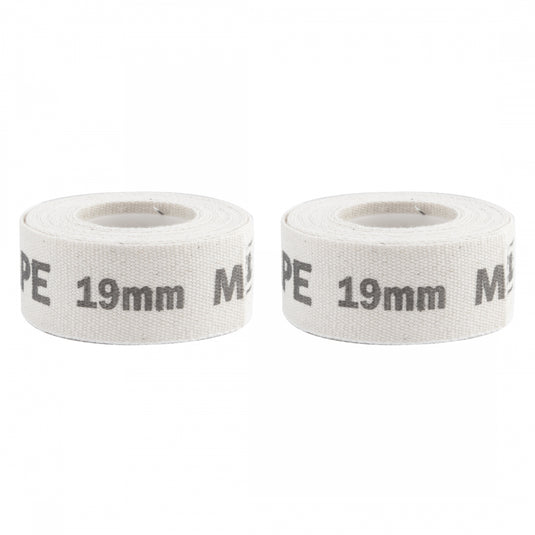 Velox Universal 19mm Cotton Rim Tape Pair Durable, Heat-Resistant Wheel Protection for Road & MTB Cycling