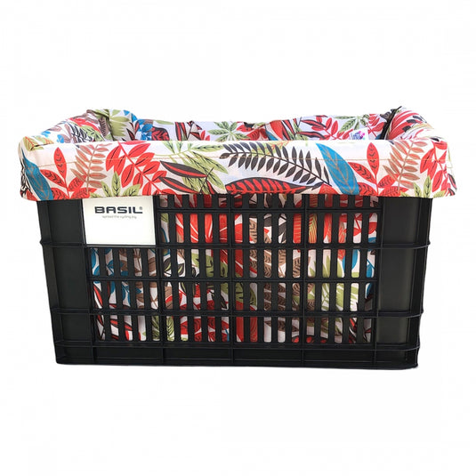 Cruiser Candy Style Up Rear E-Bike Basket Liner Wild Tropical Medium