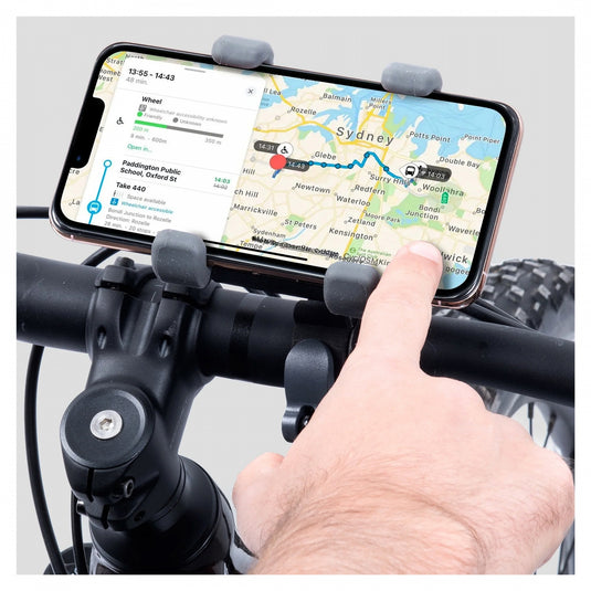 Delta HL7300 Omni Mount Bicycle Phone Holder Adjustable Clamp Universal