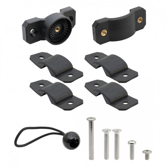 Sunlite Bike Mounted Fishing Rod Holder Fishing Rod Holder Black