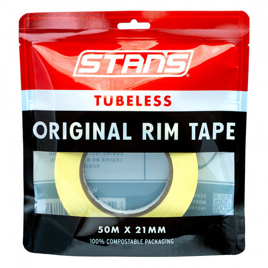 Stan's Original Tubeless Rim Tape, 21mm Width, 50m Roll