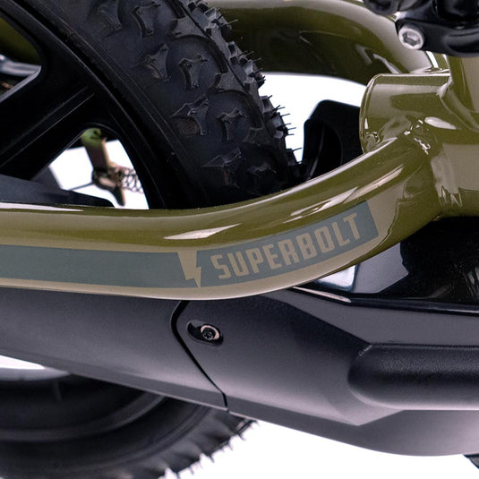 Superbolt SUPERBOLT 16 Electric Bicycle, 16'', Green, 16''