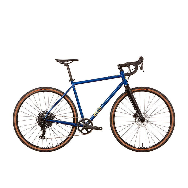 Load image into Gallery viewer, EVO Buckland Gravel Road Bicycle, 700C, Cerulean Blue, XL
