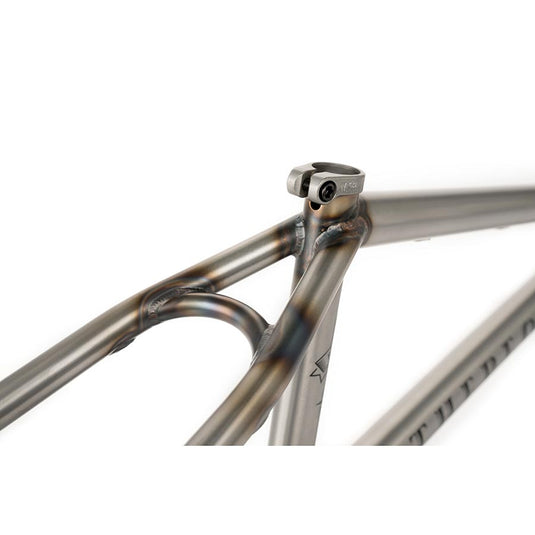 We The People Battleship BMX Frame, Matte Raw, 20.75''