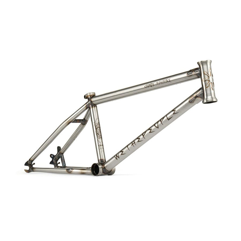 Load image into Gallery viewer, We The People Chaos Machine BMX Frame - 21.7" TT, Glossy Raw
