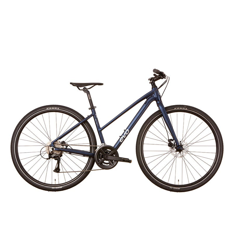 Load image into Gallery viewer, EVO Activ ST Hybrid Bicycle 700C, Silk Blue, S
